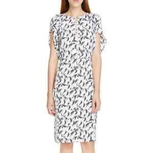 Lewit Silk Dress Floral Size 12